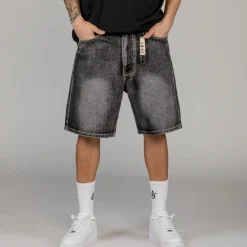 Grimey Pantalon Corto The Toughest - Washed Black | Spring 23 Cheap