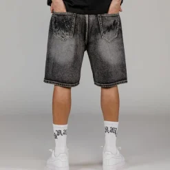 Grimey Pantalon Corto The Toughest - Washed Black | Spring 23 Cheap