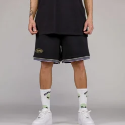 Grimey Pantalon Corto Ufollow Grmy - Black | Spring 23 Best Sale