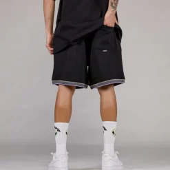 Grimey Pantalon Corto Ufollow Grmy - Black | Spring 23 Best Sale