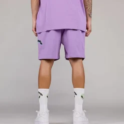 Grimey Pantalon Corto Ufollow - Lilac | Spring 23 Online