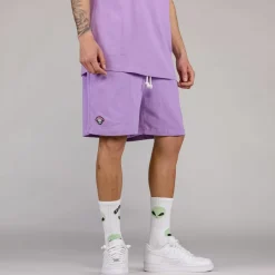 Grimey Pantalon Corto Ufollow - Lilac | Spring 23 Online