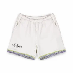 Grimey Pantalon Corto Ufollow Grmy - White | Spring 23 Cheap