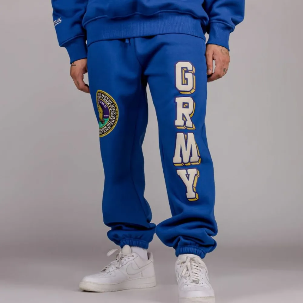 Grimey Pantalon "Hive Heavyweight"- Blue | Fall 22 New