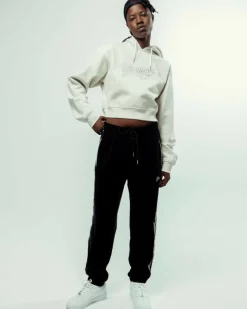 Grimey Pantalon Madrid Velvet - Black | Fw23 Shop