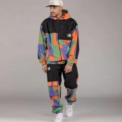 Grimey Pantalon Snow Fox All Over Print Polar Fleece - Multicolor | Winter L 22 Best Sale