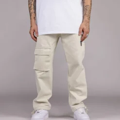 Grimey Pantalon Snow Fox Canvas - Cream | Winter L 22 New