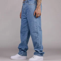 Grimey Pantalon Snow Fox - Washed Blue | Winter L 22 Fashion