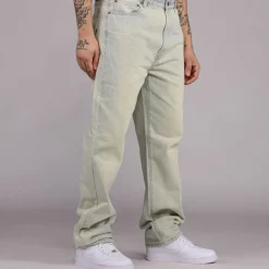 Grimey Pantalon Snow Fox - Washed Light Blue | Winter L 22 Shop