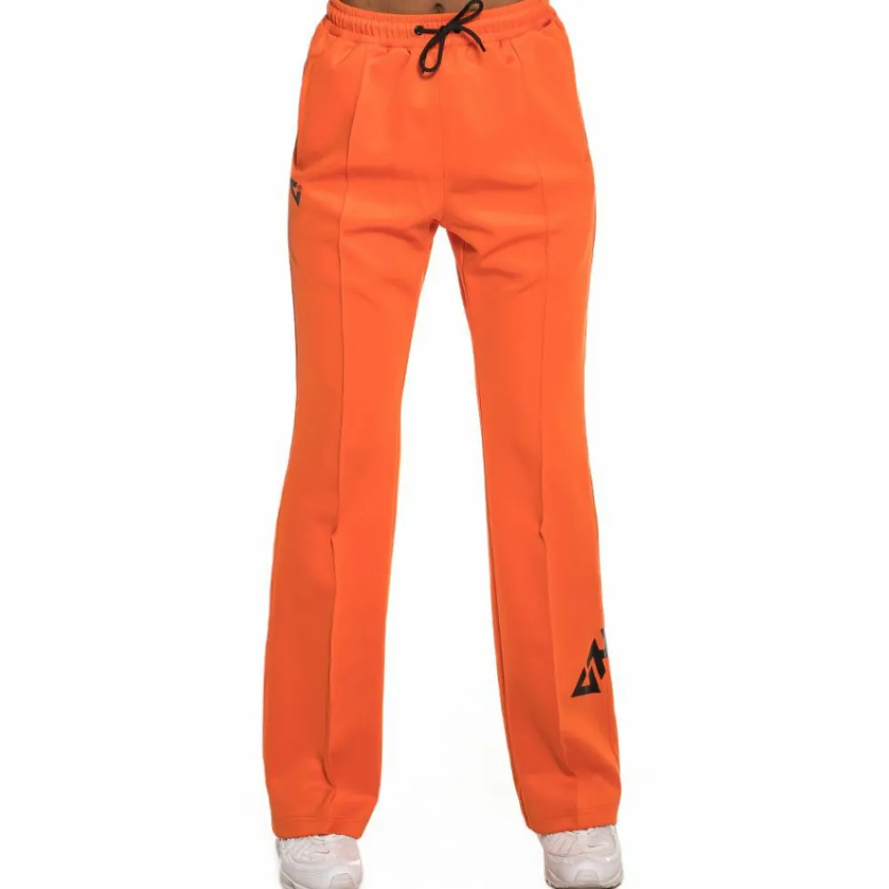 Grimey Pantalon Smooth Ecstasy Girl Flared Fw18 Orange Fashion