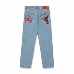Grimey Pantalon Vaquero The Sweet Burn Regular - Washed Blue | Fw23 Store