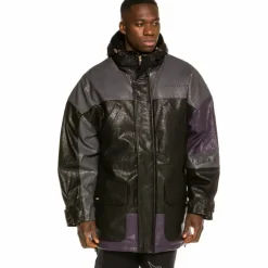 Grimey Parka Nite Marauder Fw20 Black Cheap