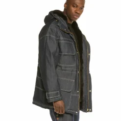 Grimey Parka Nite Marauder Fw20 Indigo Blue New