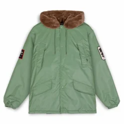 Grimey Parka "Pasion Gamberra (Gp X Grmy)" - Green | Fall 22 Sale