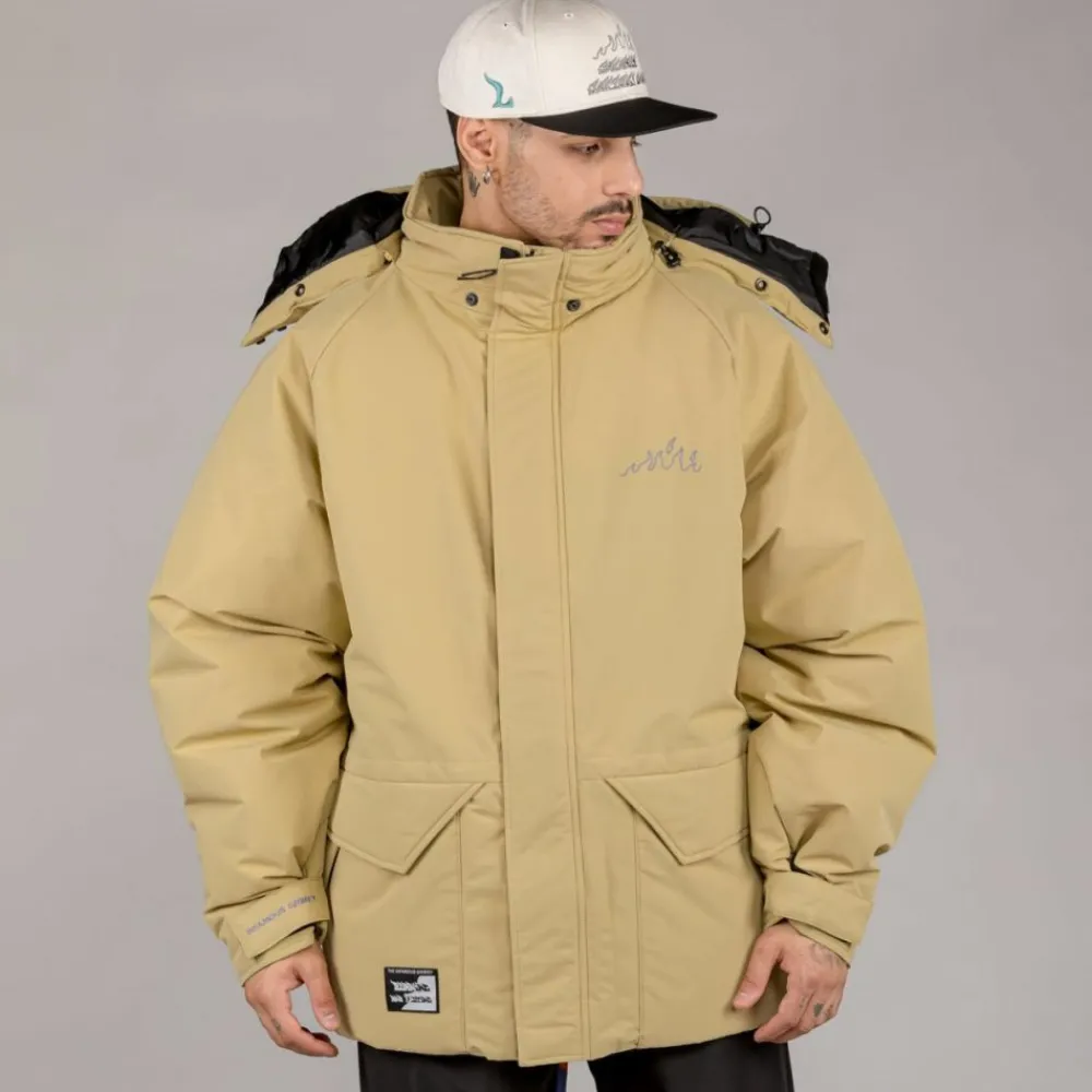 Grimey Parka Snow Fox - Cream | Winter 22 Outlet