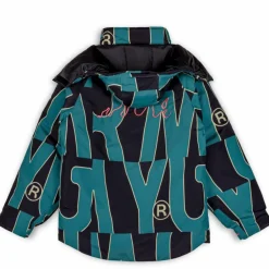 Grimey Parka Snow Fox All Over Print - Blue | Winter 22 Outlet