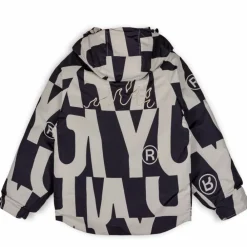 Grimey Parka Snow Fox All Over Print - Black | Winter 22 Clearance