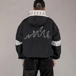 Grimey Pull Over Snow Fox - Black | Winter 22 Clearance