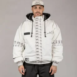 Grimey Pull Over Snow Fox - White | Winter 22 Best Sale