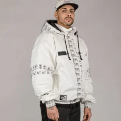 Grimey Pull Over Snow Fox - White | Winter 22 Best Sale