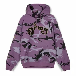 Grimey Sudadera Capucha All Over Print Tusker Temple Vintage - Purple | Fw23 New