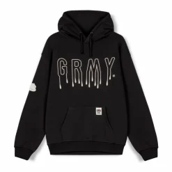 Grimey Sudadera Capucha Back At You Vintage - Black | Fw23 Cheap