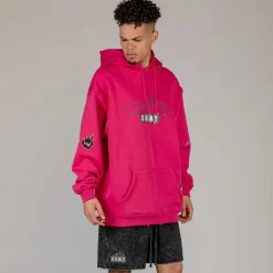 Grimey Sudadera Capucha Cloven Tongues Vintage - Red | Summer 23 Store