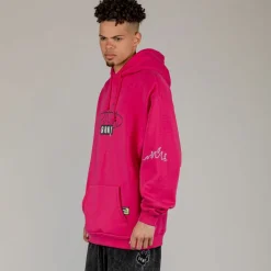 Grimey Sudadera Capucha Cloven Tongues Vintage - Red | Summer 23 Store