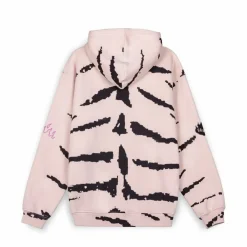 Grimey Sudadera Capucha Cloven Tongues All Over Print Vintage - Cream | Summer 23 Shop
