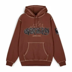 Grimey Sudadera Capucha Fire Route - Brown | Spring 23 Cheap