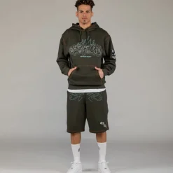 Grimey Sudadera Capucha Fire Route - Black | Spring 23 Outlet
