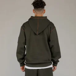 Grimey Sudadera Capucha Fire Route - Black | Spring 23 Outlet