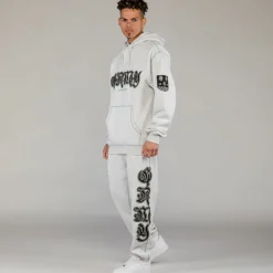 Grimey Sudadera Capucha Fire Route Sport Grey | Spring 23 Fashion