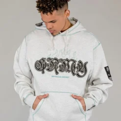 Grimey Sudadera Capucha Fire Route Sport Grey | Spring 23 Fashion