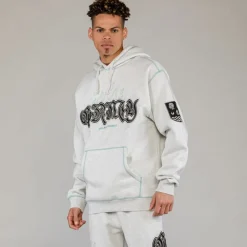 Grimey Sudadera Capucha Fire Route Sport Grey | Spring 23 Fashion