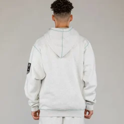 Grimey Sudadera Capucha Fire Route Sport Grey | Spring 23 Fashion