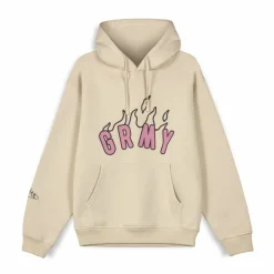 Grimey Sudadera Capucha Melted Stone Vintage - Cream | Fw23 Outlet