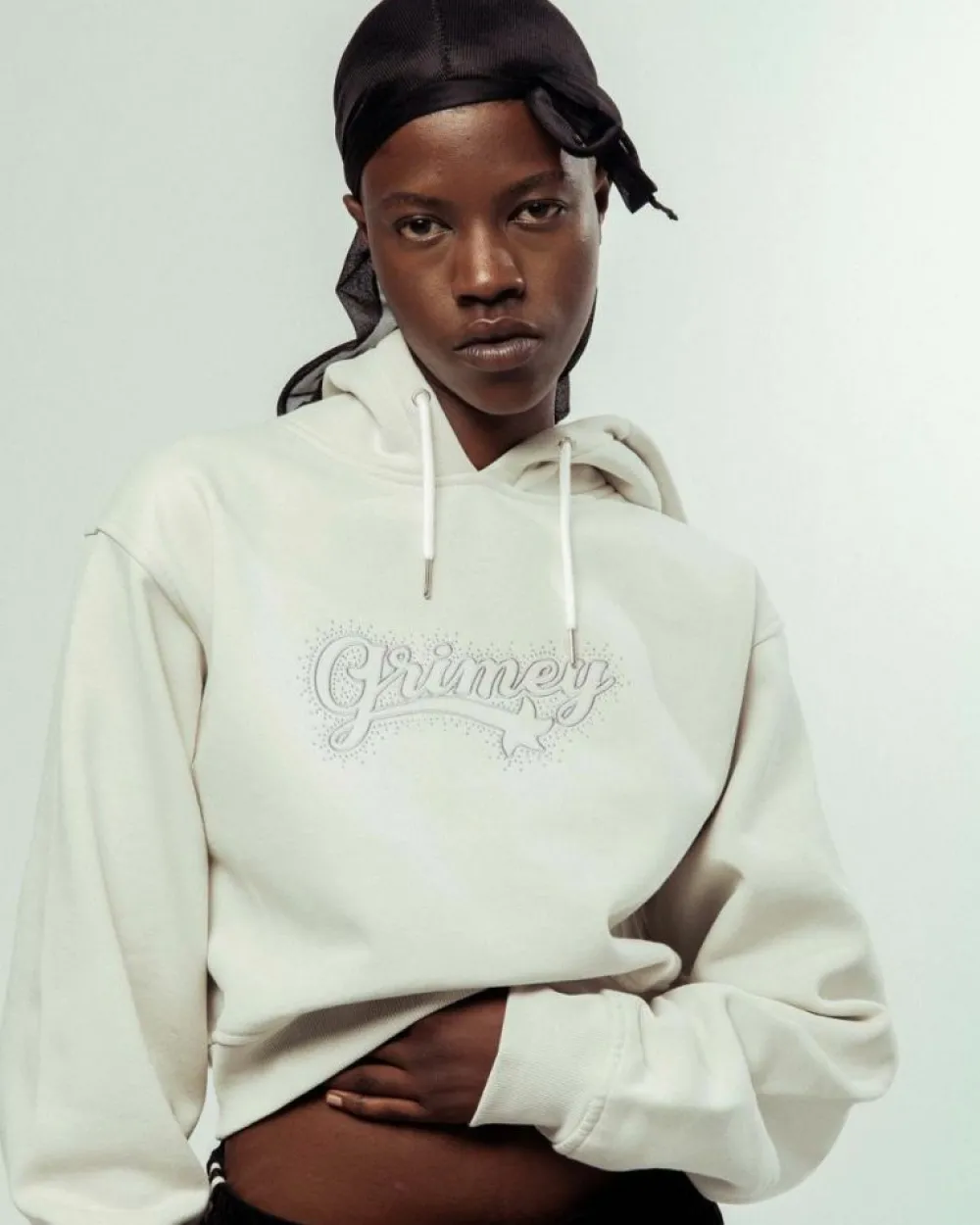 Grimey Sudadera Capucha Madrid Heavyweight The Connoisseur Girl Crop - Bicolor | Fw23 Outlet