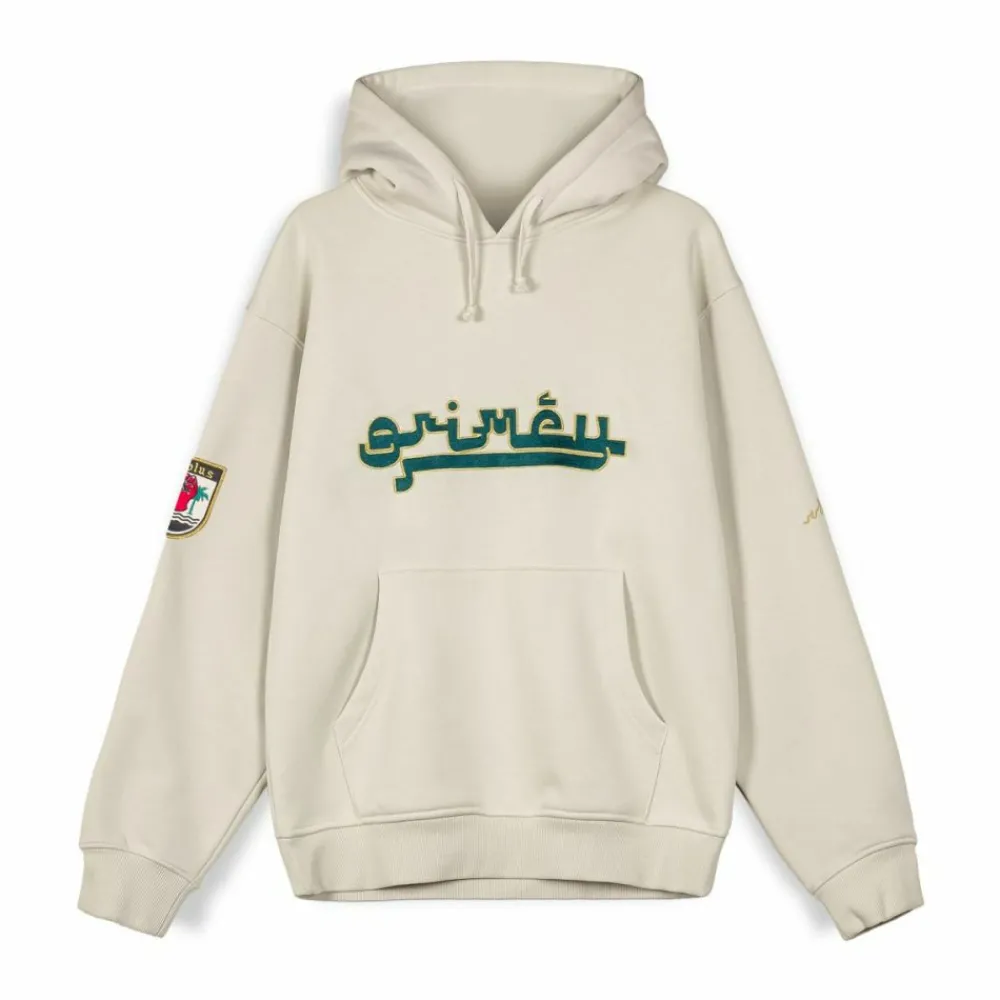 Grimey Sudadera Capucha Nablus Stones Vintage - White | Fw23 Cheap