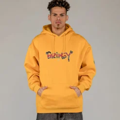 Grimey Sudadera Capucha The Toughest - Orange | Spring 23 Clearance