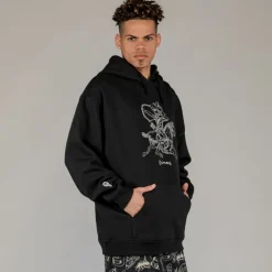 Grimey Sudadera Capucha The Clout Numidians - Black | Spring 23 New