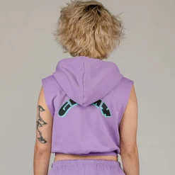 Grimey Sudadera Capucha Ufollow Girl - Lilac | Spring 23 Discount