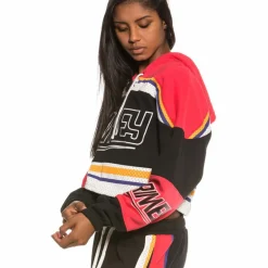 Grimey Sudadera Chica Ubiquity Crop Hoodie Fw20 Black Fashion