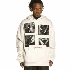 Grimey Sudadera Con Capucha " X Gzuz" - White | Spring 21 Cheap