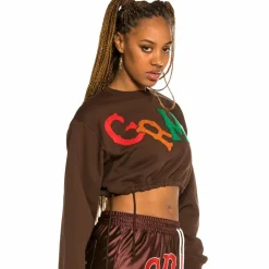 Grimey Sudadera Corta De Chica