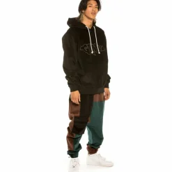 Grimey Sudadera "Aged Rum" Corduroy - Black | Winter 21 Sale