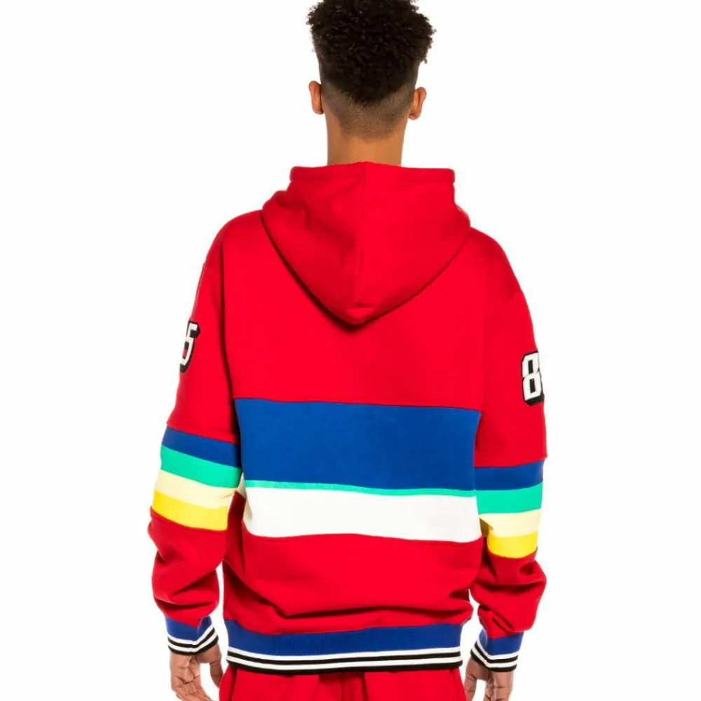 Grimey Sudadera "Arch Rival" Hoodie - Red | Spring 22 Shop