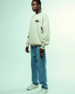 Grimey Sudadera Back At You Vintage - Cream | Fw23 Online
