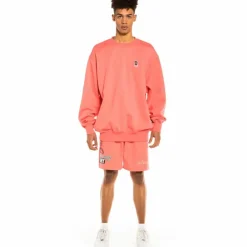 Grimey Sudadera "Day Dreamer" Crewneck - Coral | Spring 22 Best Sale