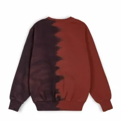 Grimey Sudadera "Dust Storm" Tie & Dye Crewneck - Brown | Fall 22 Store